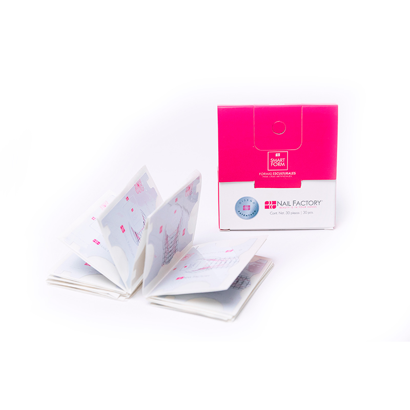 Formas Para Uñas Esculturales Baby Smart Form 30 Pzas