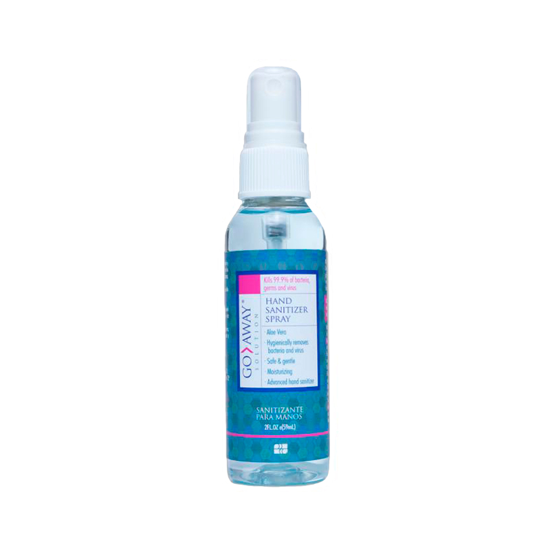 Sanitizante en Spray 59 ml GO AWAY