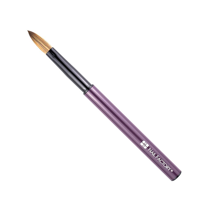 Pincel Kolinsky #9 Cerdas Naturales Color Morado