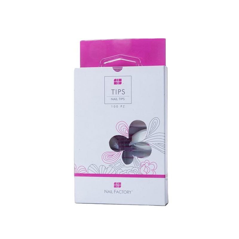 Tips Para Uñas Real Natural 100 Pzas