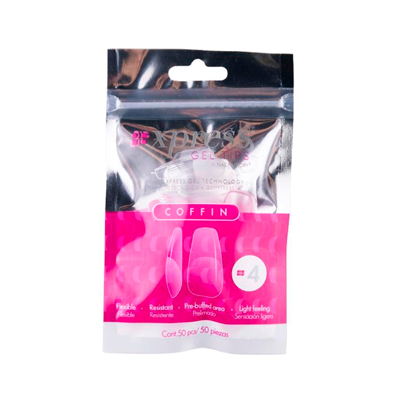 Xpress Gel Tips Coffin N 4