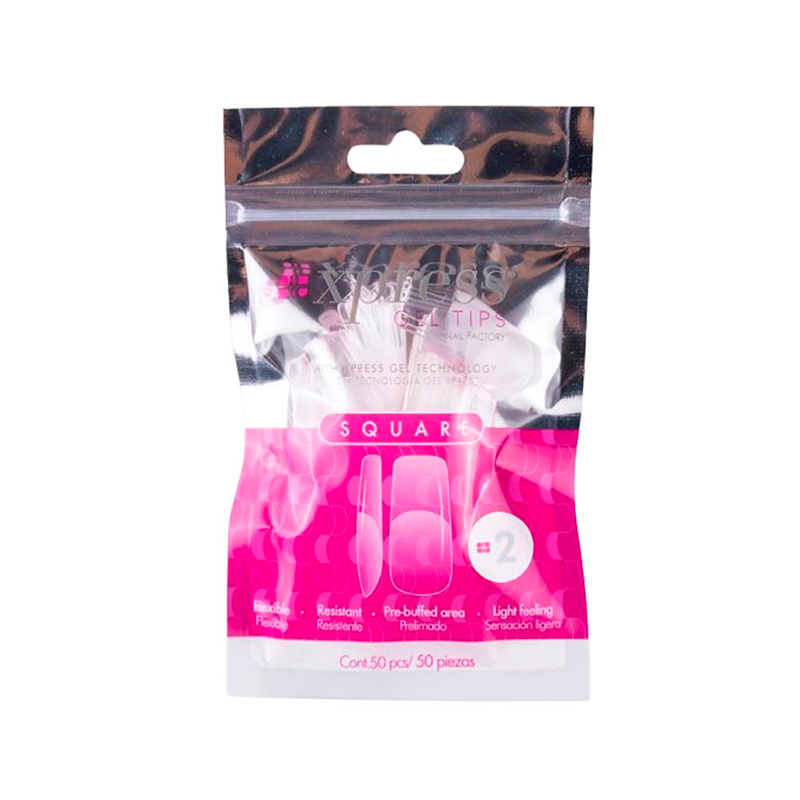 Xpress Gel Tips Square N 2