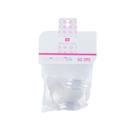 [NFTIP1PZ0019] Tips Para Uñas 03 Real Clear