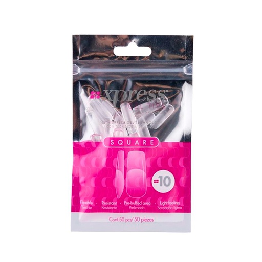 [NFTIP1PZ0432] Xpress Gel Tips Square N 10